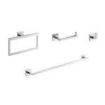 Gedy ELBA1200 Modern Bathroom Accessories Set